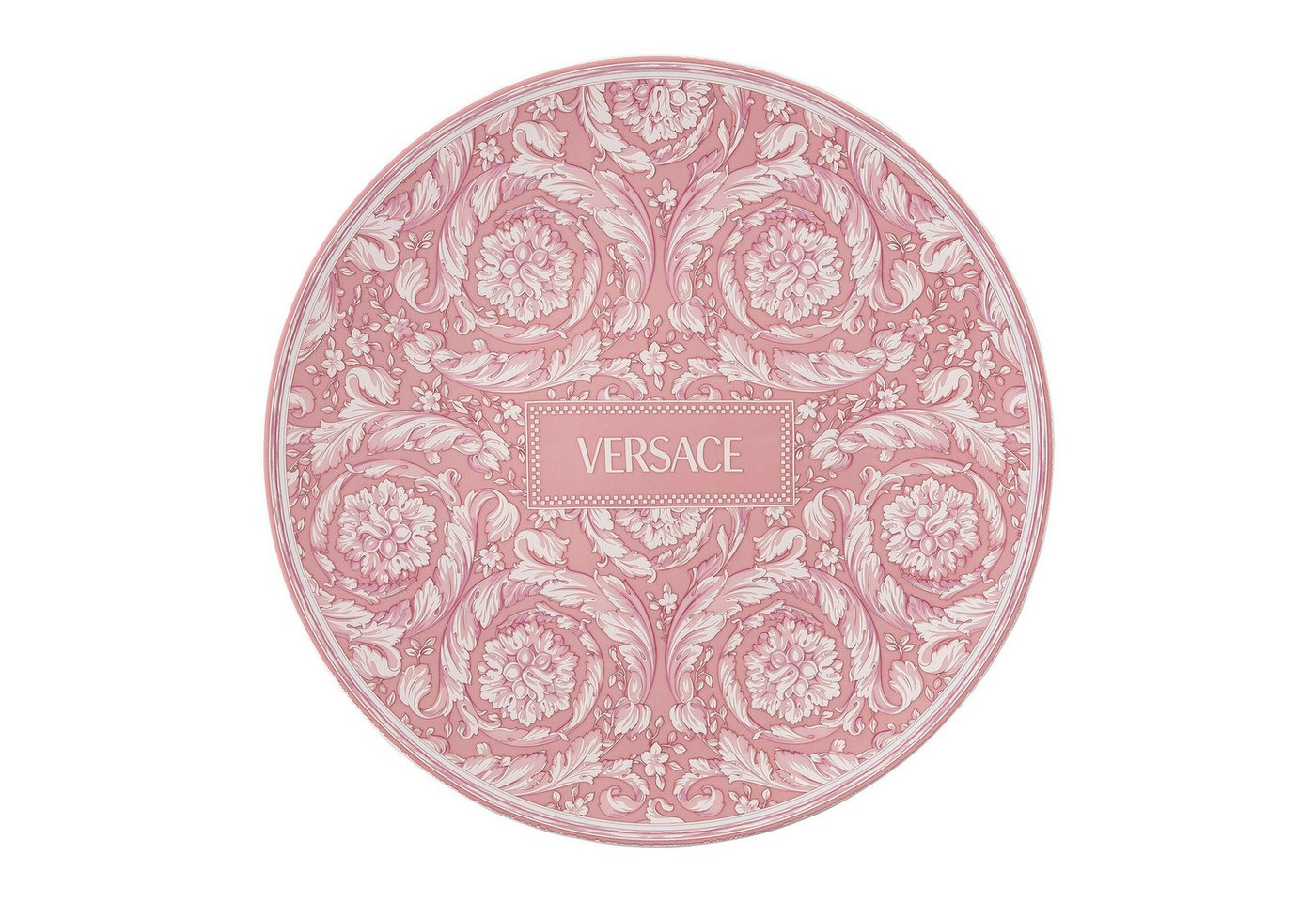 Rosenthal meets Versace Servierteller BAROCCO Rose Platzteller 33 cm, Porzellan, (1-tlg) von Rosenthal meets Versace