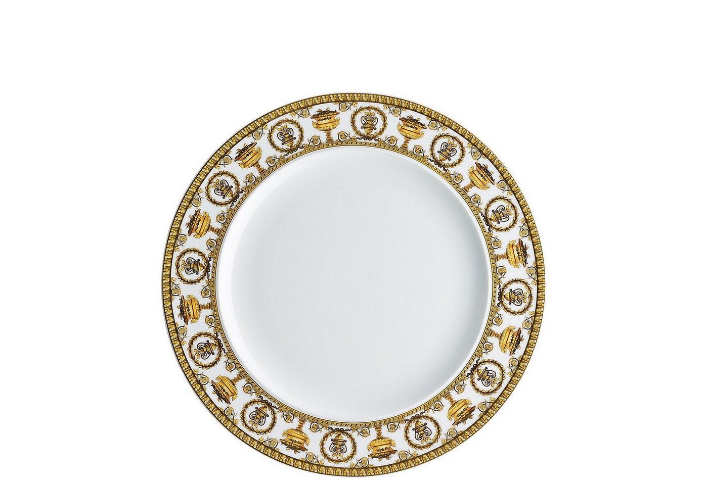 Rosenthal meets Versace Speiseteller Baroque Bianco Speiseteller 27 cm von Rosenthal meets Versace