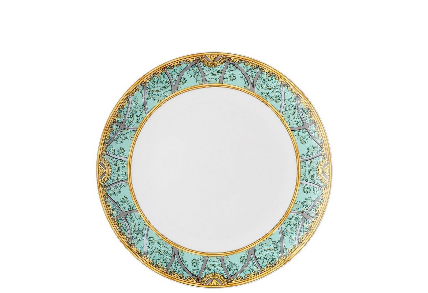 Rosenthal meets Versace Speiseteller Versace Scala Palazzo Verde Speiseteller 28 cm, (1 St) von Rosenthal meets Versace