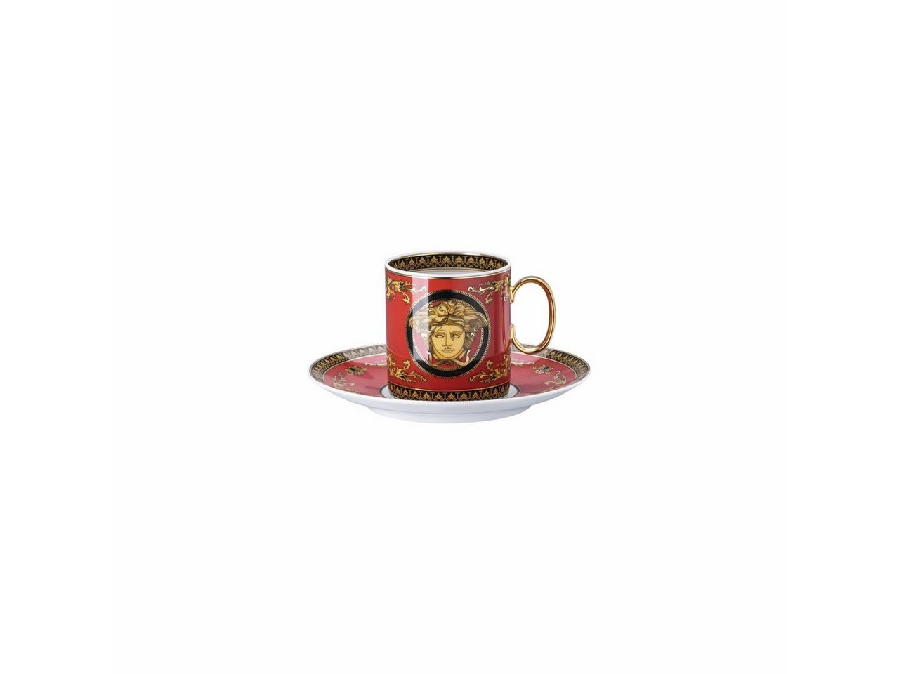 Rosenthal meets Versace Tasse Rosenthal Versace - Medusa 'Kaffeetasse 2-teilig' 2023 von Rosenthal meets Versace