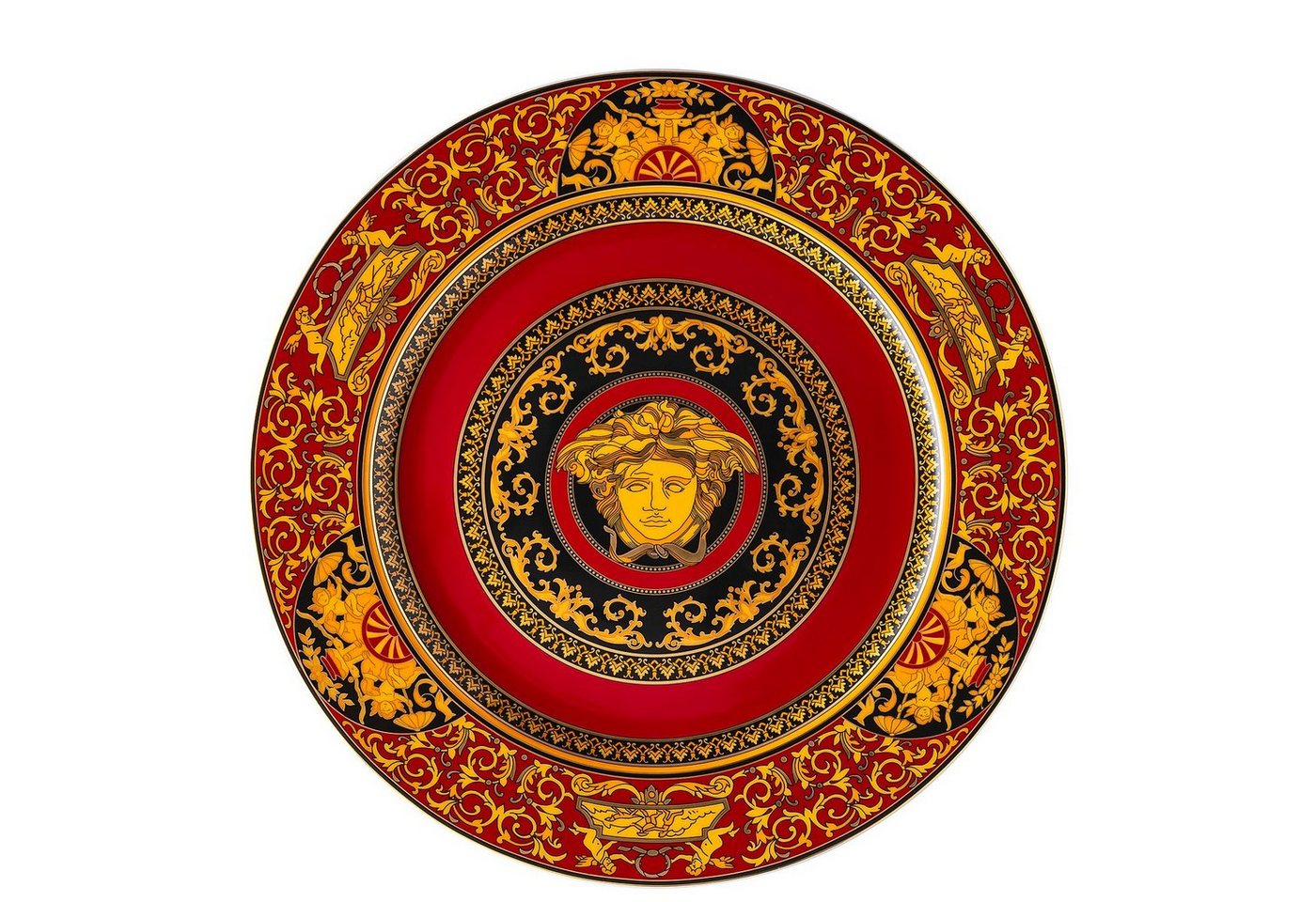 Rosenthal meets Versace Teller Ikarus Medusa Platzteller 30 cm, (1 St) von Rosenthal meets Versace