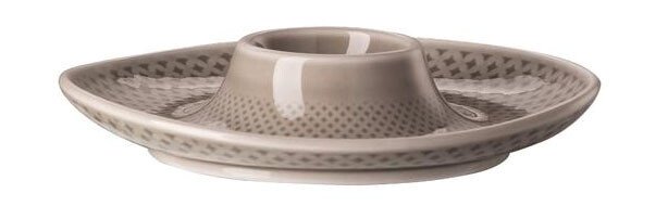 Rosenthal Eierbecher m. Ablage Junto Pearl Grey von Rosenthal