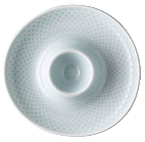 Rosenthal Junto Opal Green Eierbecher mit Ablage von Rosenthal