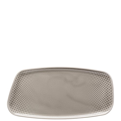 Rosenthal Junto Pearl Grey Platte 30x15 cm von Rosenthal