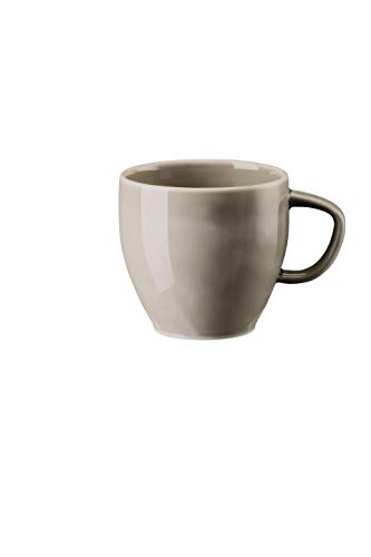 Rosenthal - Kaffee-Obertasse, Kaffeetasse, Tasse - Junto Pearl Grey - Porzellan - 0,23 l von Rosenthal