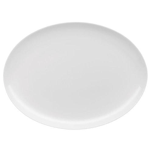 Rosenthal 61040-800001-12730 Jade Platte oval 30 cm, Weiß von Rosenthal
