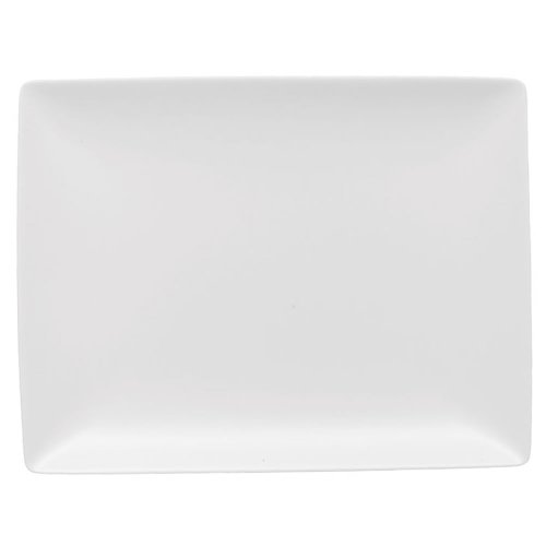 Rosenthal 61040-800001-12925 Jade Platte eckig 25 x 19 cm, Weiß von Rosenthal