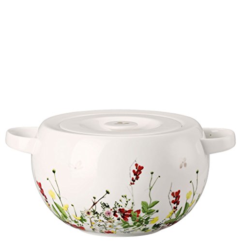 Rosenthal Brillance Fleurs Sauvages Schüssel mit Deckel von Rosenthal