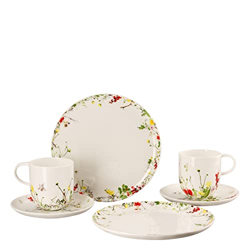 Rosenthal Brillance Fleurs Sauvages Set 6-tlg. mit Becher und Coupteller von Rosenthal