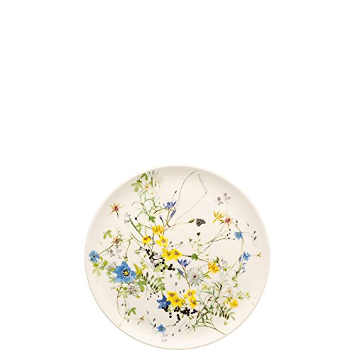 Rosenthal Brillance Fleurs des Alpes Brotteller 18 cm von Rosenthal