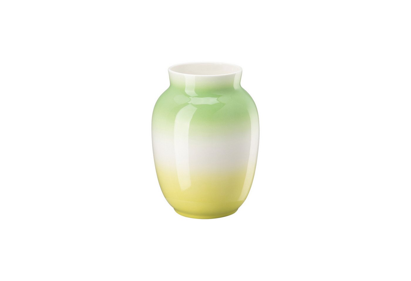 Rosenthal Dekovase Balance Lime Vase 20 cm Verlauf Dekor glänzend (1 St) von Rosenthal