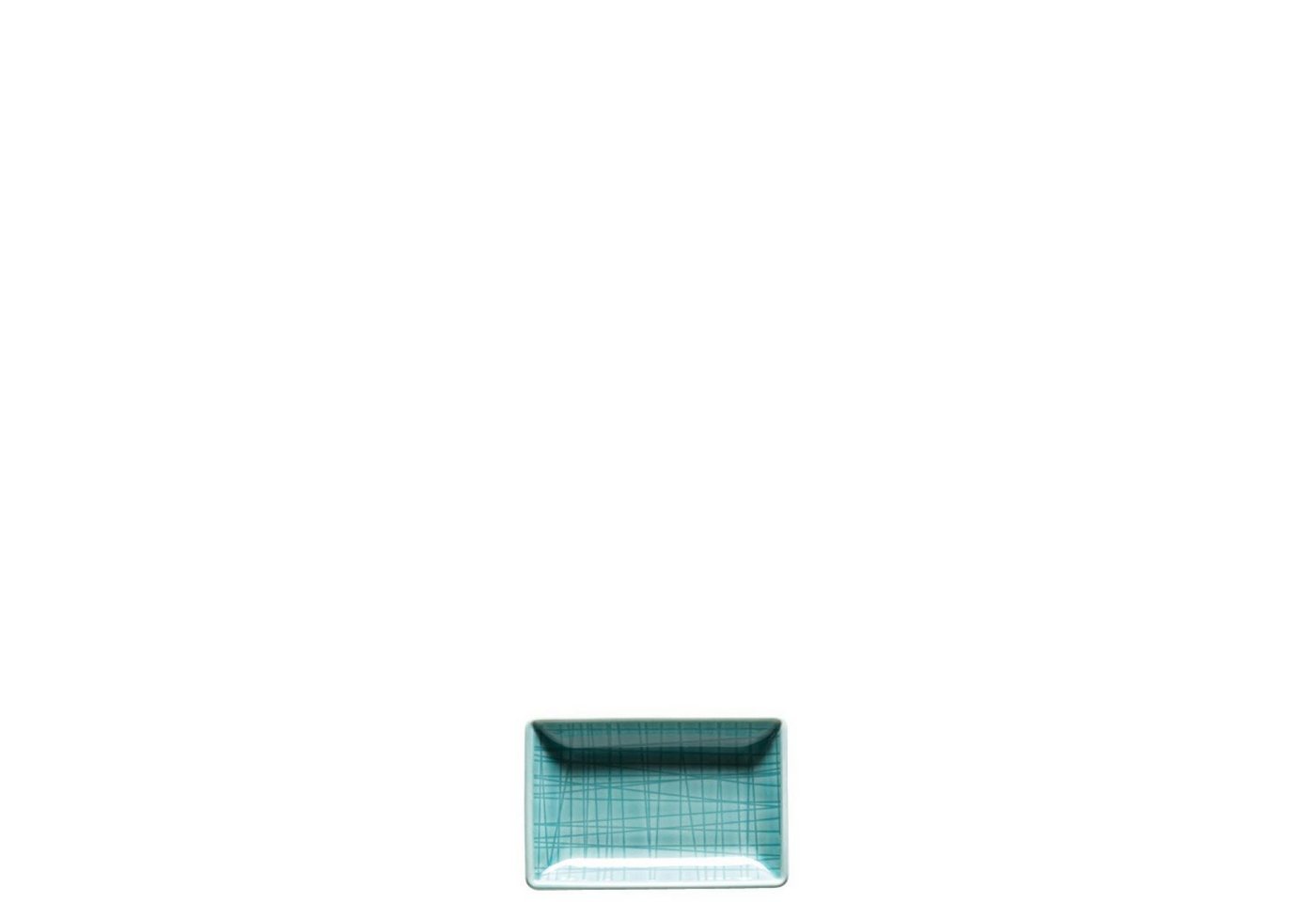 Rosenthal Dipschale Mesh Colours Aqua Schale 10 x 7 cm, Porzellan, (1-tlg) von Rosenthal