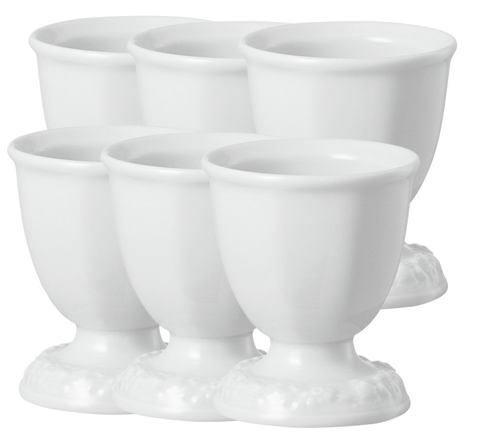 Rosenthal Eierbecher Maria Weiss Eierbecher Set6 von Rosenthal