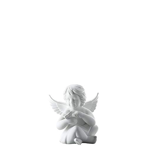 Engel gross Weiß matt Engel mit Schmetterling von Rosenthal