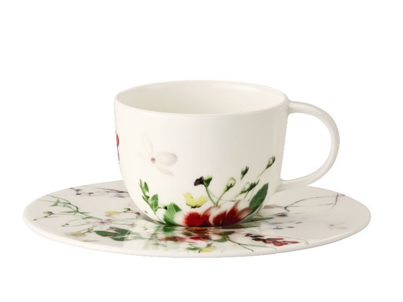 Rosenthal Espressotasse Brillance Fleurs Sauvages Espressotasse 2tlg., Porzellan von Rosenthal