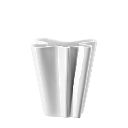 Rosenthal Flux Weiß Vase 20 cm von Rosenthal