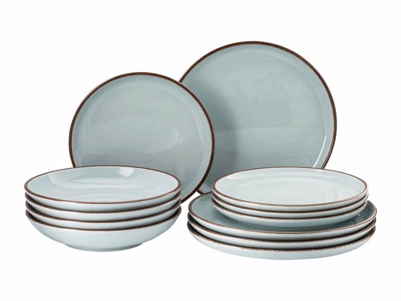 Rosenthal Geschirr-Set Profi Casual Starterset Mint 12tlg, Porzellan, Sets von Rosenthal