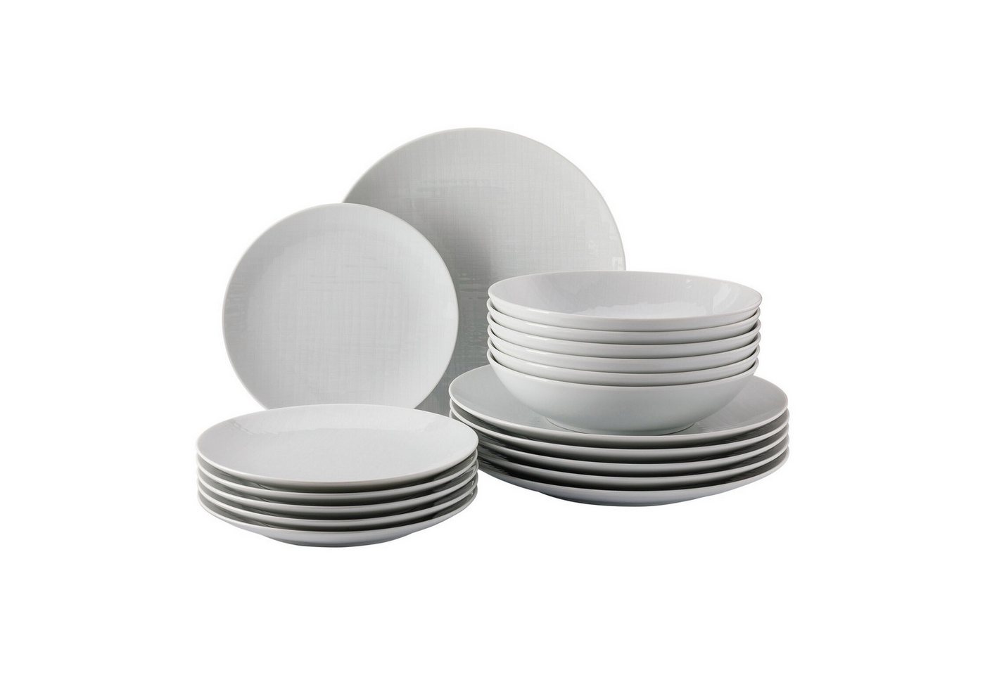 Rosenthal Geschirr-Set Rosenthal Mesh Set, Porzellan, Porzellan von Rosenthal