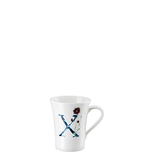 Rosenthal Hutschenreuther Flower Alphabet 'Becher mit Henkel - X-Xerathemum annuum ' 0,40 l Rosenthal Hutschenreuther Flower Alphabet 'Becher mit Henkel - X-Xerathemum annuum ' 0,40 l von Rosenthal