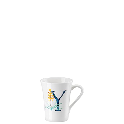 Rosenthal Hutschenreuther Flower Alphabet 'Becher mit Henkel - Y-Yucca ' 0,40 l Rosenthal Hutschenreuther Flower Alphabet 'Becher mit Henkel - Y-Yucca ' 0,40 l von Rosenthal