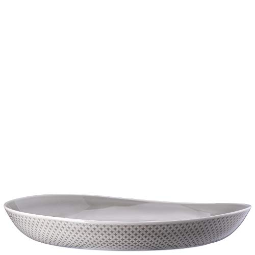 Rosenthal Junto Pearl Grey Teller tief 33 cm (Relief nur außen) von Rosenthal