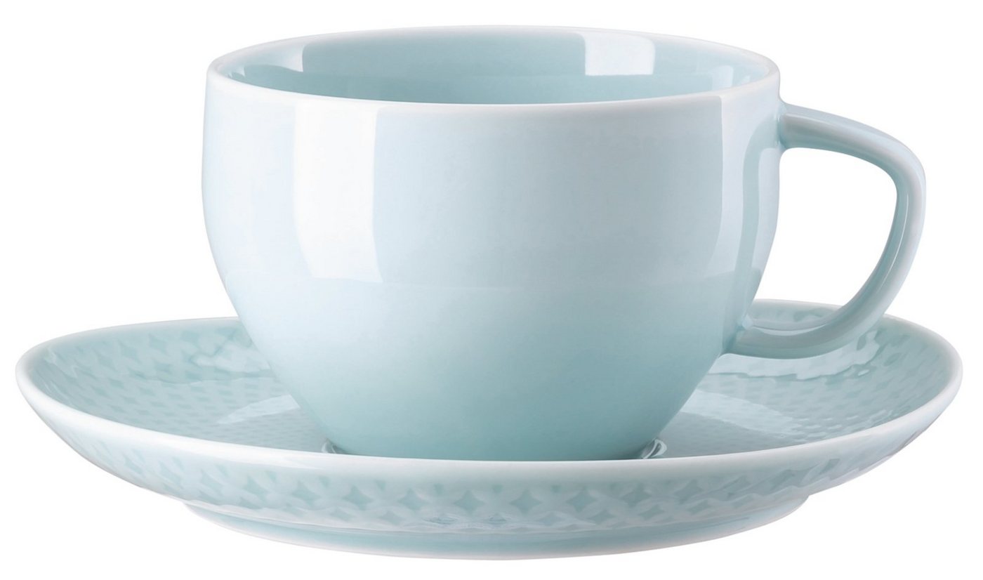 Rosenthal Latte-Macchiato-Glas Junto Opal Green Cafe au Lait 2tlg., Porzellan von Rosenthal
