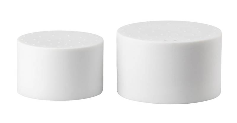 Rosenthal Salz- / Pfefferstreuer Spot Weiss matt Salz/Pfeffer Set von Rosenthal