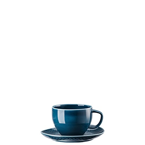 Rosenthal Selection Junto Ocean Blue Kombitasse im Geschenkkarton von Rosenthal