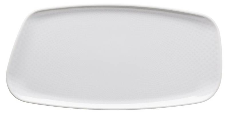Rosenthal Servierplatte Junto Weiss Platte 30 x 15 cm, Porzellan, (Platten), Platten Rosenthal Servierplatte Junto Weiss Platte 30 x 15 cm, Porzellan, (Platten), Platten von Rosenthal
