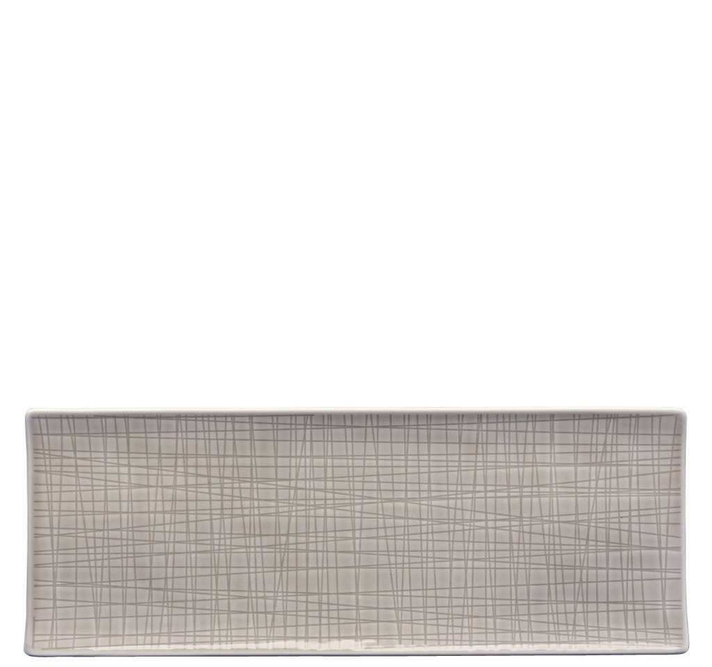 Rosenthal Servierplatte Mesh Colours Mountain Platte 34 x 13 cm flach, Porzellan von Rosenthal