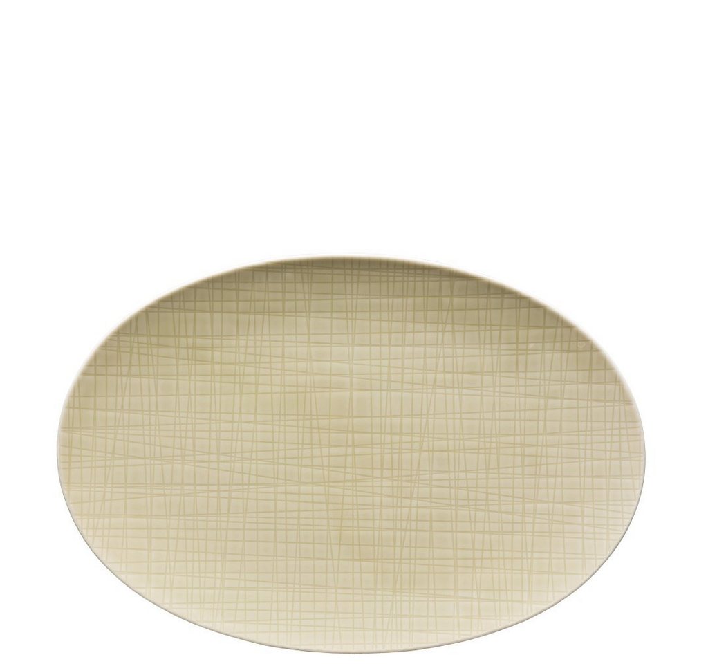 Rosenthal Servierplatte Mesh Cream Platte 30 cm, Porzellan von Rosenthal