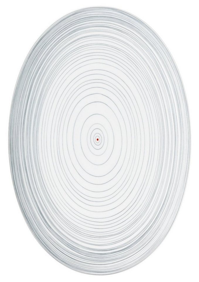 Rosenthal Servierplatte TAC Gropius Stripes 2.0 Platte 38 cm, Porzellan, (Platte), Platten von Rosenthal