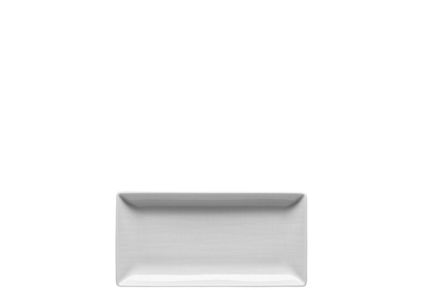 Rosenthal Servierschale »Mesh Weiß Schale 20 x 10 cm«, Porzellan, (1-tlg) von Rosenthal