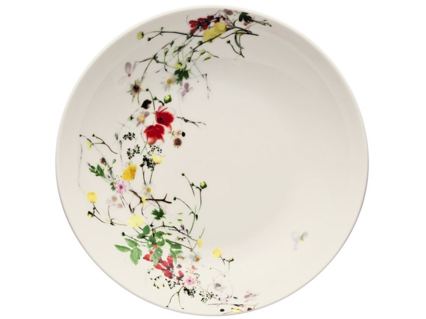 Rosenthal Speiseteller Brillance Fleurs Sauvages Suppenteller 21 cm von Rosenthal