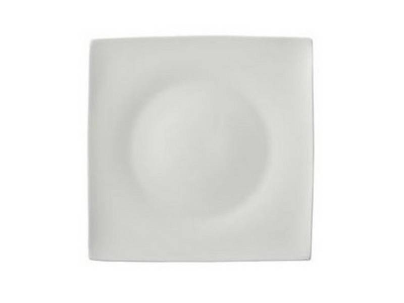 Rosenthal Speiseteller Jade Weiss Teller quadrat flach 27 cm, Teller Flach von Rosenthal