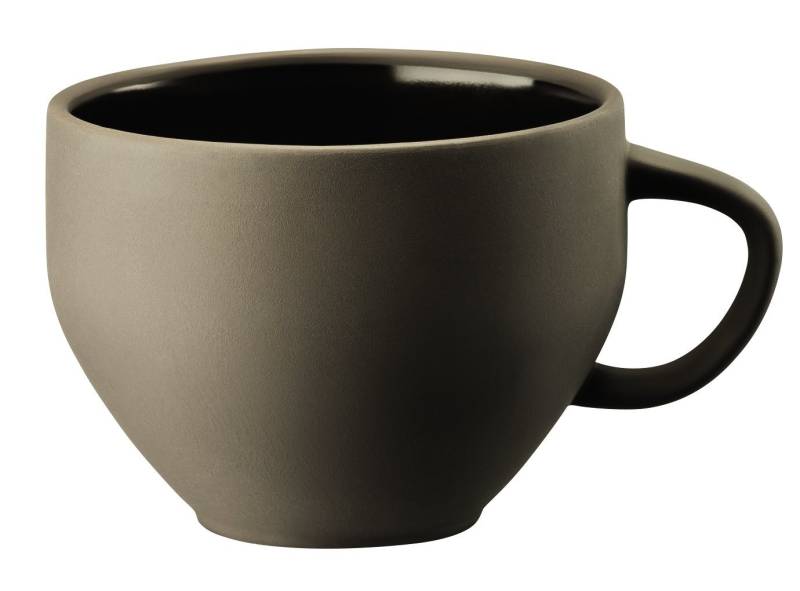 Rosenthal Tasse Junto Slate Grey Kombi-Obertasse 0,33 l, Keramik, Tassen von Rosenthal