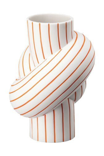 Rosenthal Vase 12 cm Node Stripes Mango von Rosenthal