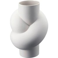 Rosenthal Vase 25 cm Node weiß von Rosenthal