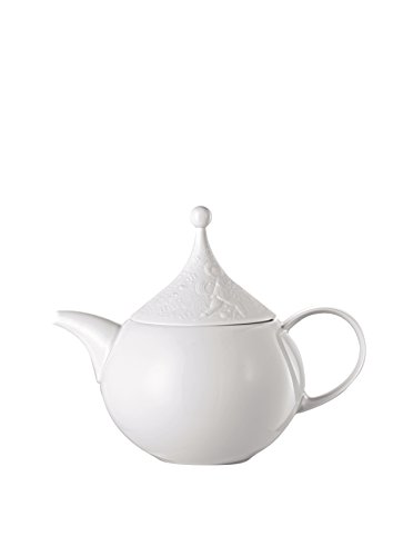 Rosenthal Zauberflöte Weiß Teekanne 6 Personen von Rosenthal