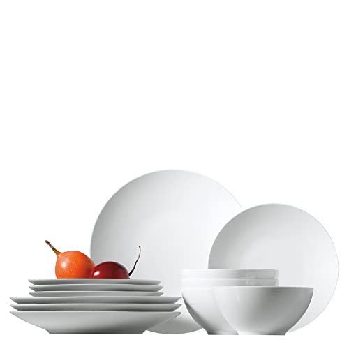 Thomas Loft by Rosenthal Weiss Set 12-teilig/Teller 22 von Rosenthal