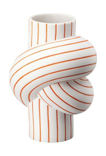 Vase 12 cm Node Stripes Mango von Rosenthal