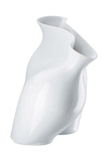 Rosenthal Vase 26 cm La Chute Weiß von Rosenthal