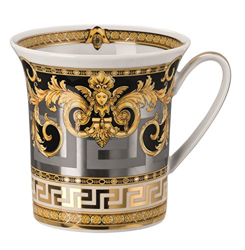 Rosenthal Versace by Henkelbecher, Becher - Tasse - Kaffeebecher - Prestige Gala - 350 ml - Porzellan von Rosenthal