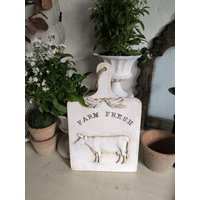 Shabby Style Hübsches Küchenbrett Dekoschild "Farm Fresh" 3Motive Ganzjährige Deko Küche Cottage Landhaus Geschenk Einzug Freundin Muttertag Shabby Style Hübsches Küchenbrett Dekoschild "Farm Fresh" 3Motive Ganzjährige Deko Küche Cottage Landhaus Geschenk Einzug Freundin Muttertag von Rosenundmehr