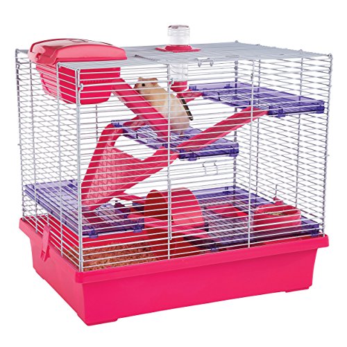 Rosewood 19177 Hamsterkäfig Pico - X-Large, pink von Rosewood