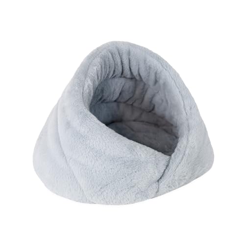 Rosewood Wrap Hideaway Fell-Katzenbett, gemütliches Katzenbett, Blau von Rosewood