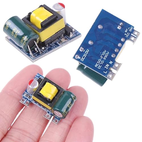 Rosfix Netzteilmodul 5V 700mA – Kompakte Stromversorgung für Mikrocontroller & Sensoren | 220V AC Eingang, 5V DC Ausgang | Überspannungsschutz | Elektronikzubehör Rosfix Netzteilmodul 5V 700mA – Kompakte Stromversorgung für Mikrocontroller & Sensoren | 220V AC Eingang, 5V DC Ausgang | Überspannungsschutz | Elektronikzubehör von Rosfix