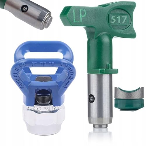 Rosfix Set FFLP Düsenhalter + LP 517 Sprühdüse – 7/8" Gewinde | 25 cm Sprühbreite | 80–140 bar | Für Acryl- & Latexfarben | Zubehör für Farbspritzgeräte Rosfix Set FFLP Düsenhalter + LP 517 Sprühdüse – 7/8" Gewinde | 25 cm Sprühbreite | 80–140 bar | Für Acryl- & Latexfarben | Zubehör für Farbspritzgeräte von Rosfix