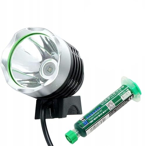 Rosfix Set - UV-Lampe 6-10W für Soldermaskenhärtung und grüne Soldermaske in Spritze | USB 5V | Elektronikschutz | Belichtungsset von Rosfix
