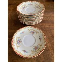 Vintage Noritake Oradell Ersatz Untertassen. Unbeschädigter Zustand. Hergestellt in Japan Vintage Noritake Oradell Ersatz Untertassen. Unbeschädigter Zustand. Hergestellt in Japan von RosiesArmoireUS